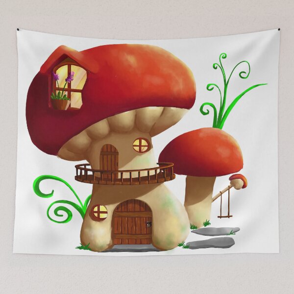 Item preview, Casa de hongos designed and sold by Geraldine-N.