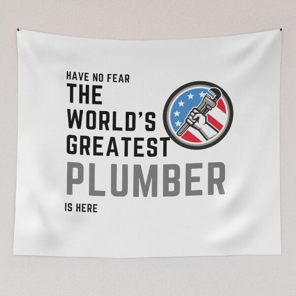 Item preview, World's Greatest Plumber, but still humble merch designed and sold by Wanderers'  Arcadia.