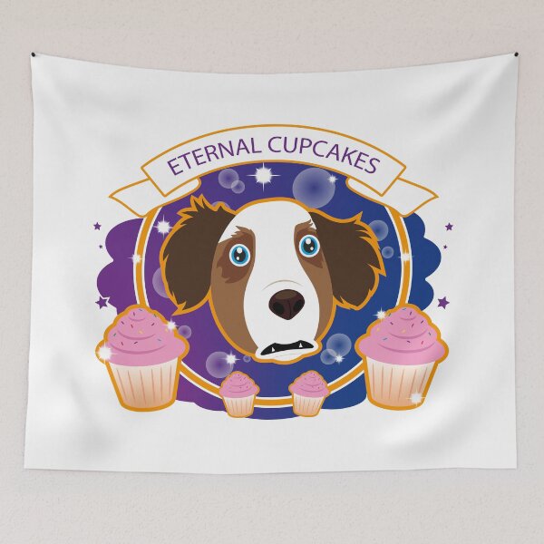 Item preview, Eternal Cupcake Dog designed and sold by TokkiJess.