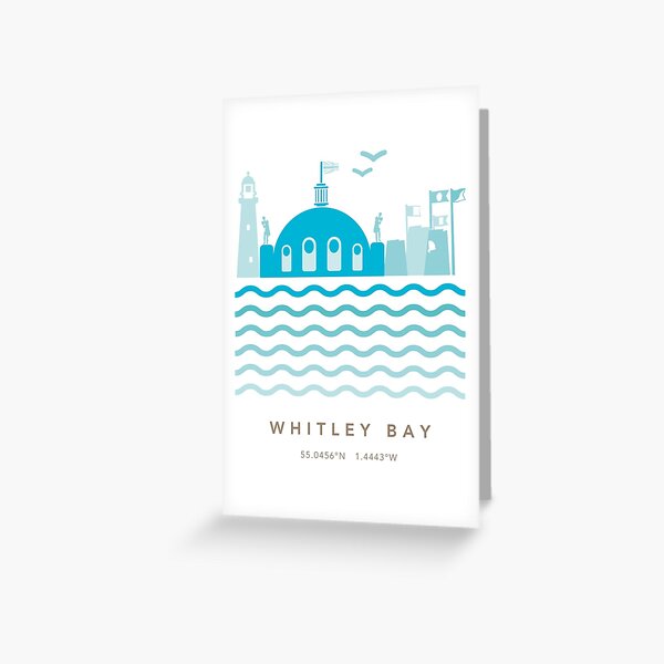 Item preview, Whitley Bay Coastline designed and sold by NORTHERNDAYS.