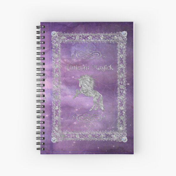 Unicorn Magick Spiral Notebook
