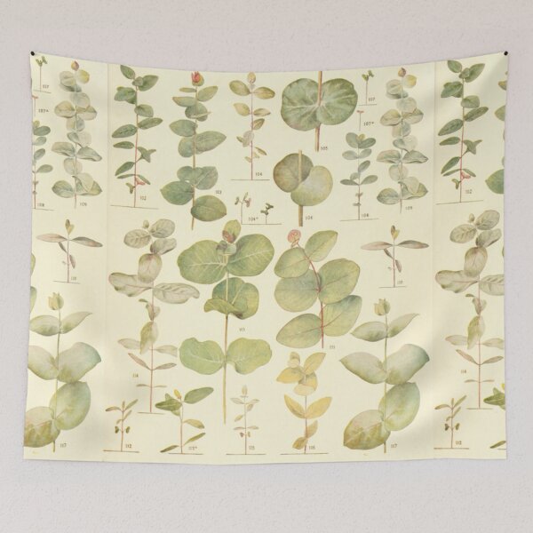 Item preview, Eucalyptus Chart designed and sold by BlueSpecsStudio.