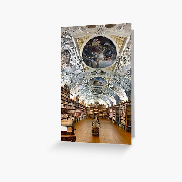 Strahov Monastery Library Greeting Card