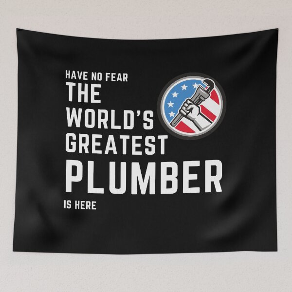 Item preview, World's Greatest Plumber, but still humble merch designed and sold by Wanderers'  Arcadia.