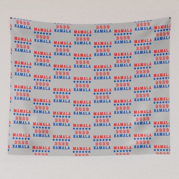 Item preview, Kamala Mamala Harris Momala Biden 2020 stripe and star shape design designed and sold by milkasweet.