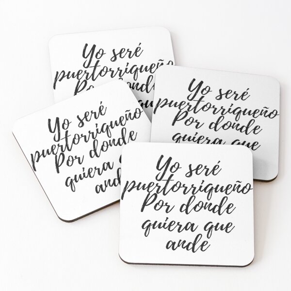 Item preview, Preciosa Rafael Hernández Marín y Marc Anthony Puerto Rico Quote designed and sold by collazodesigns.