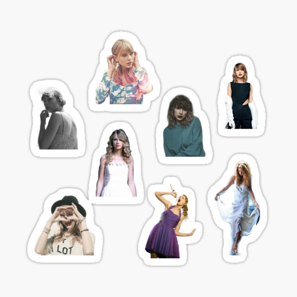 Taylor swifts sticker pack Sticker