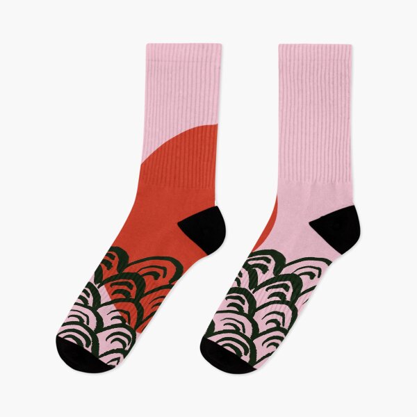 Item preview, Sun and wave in pink designed and sold by ESCAPZ.