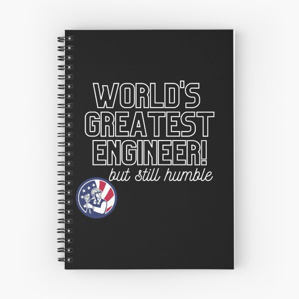 Item preview, World's Greatest Engineer, but still humble merch designed and sold by Wanderers'  Arcadia.