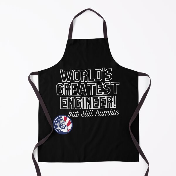 Item preview, World's Greatest Engineer, but still humble merch designed and sold by Wanderers'  Arcadia.