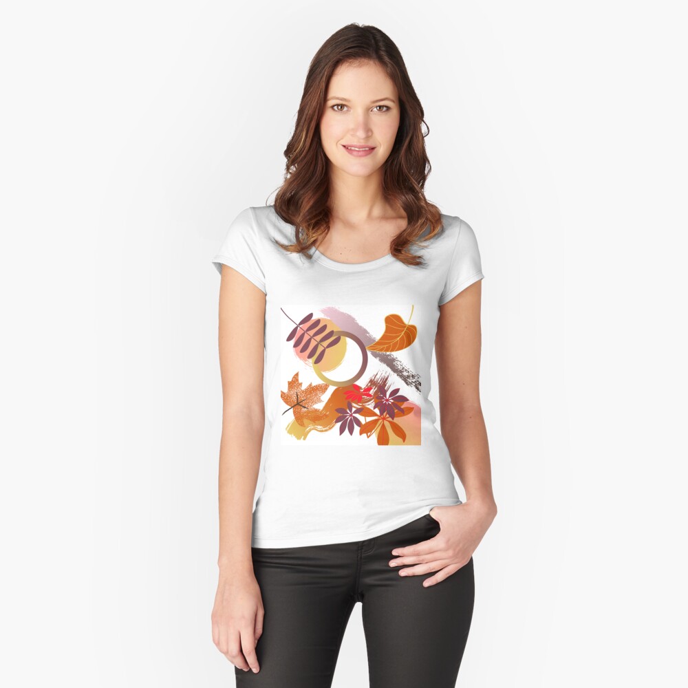 Aperçu de l'œuvre T-shirt échancré créée et vendue par LaetiArts.