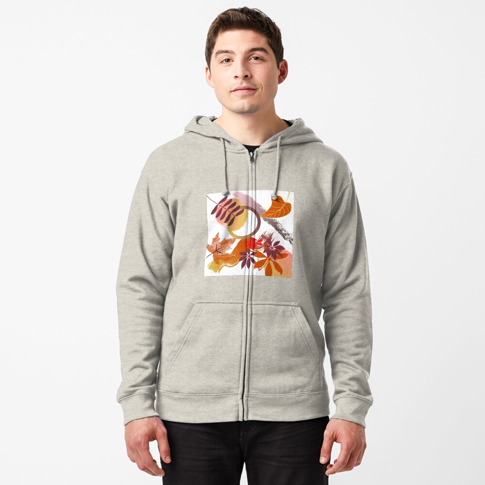 Aperçu de l'œuvre Veste zippée à capuche créée et vendue par LaetiArts.