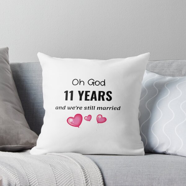 Item preview, 11th Wedding Anniversary Funny Gift for Him or Her designed and sold by TheGreekGuy.