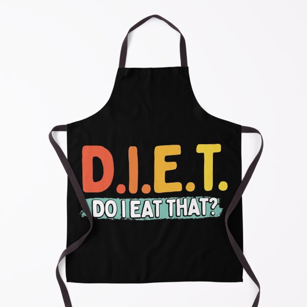 Item preview, DIET Do I Eat That? Gift Idea Shirt for Healthy Life designed and sold by Maindy.