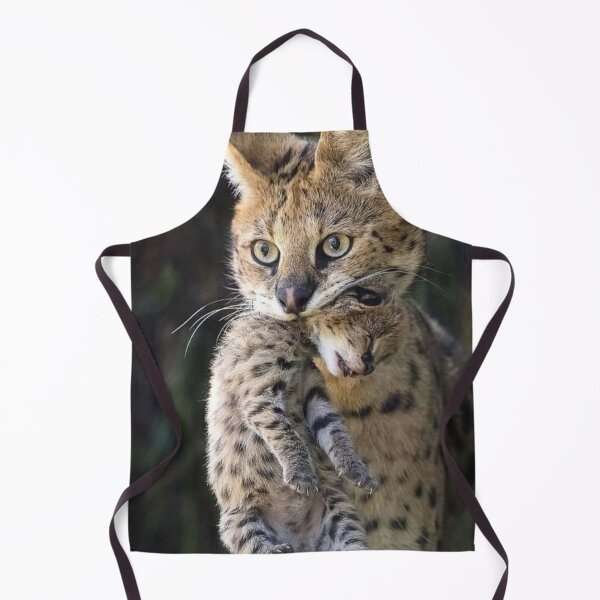 Item preview, The mother feline who hides her baby. designed and sold by Karine Dupras.