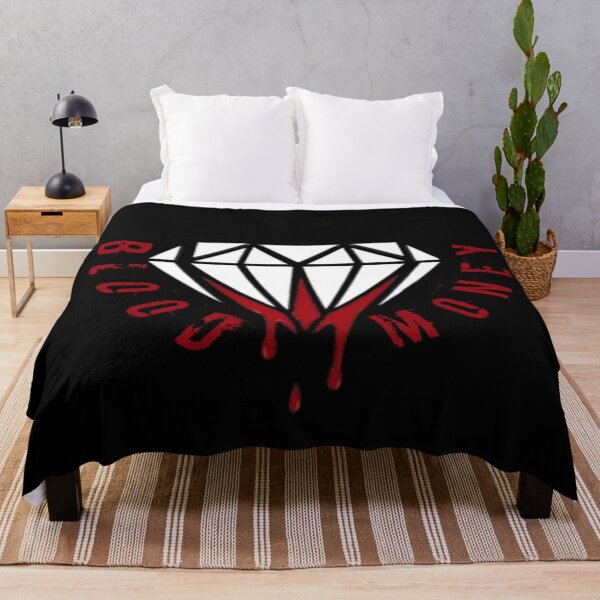 Item preview, Blood Money (White Diamond Red Text) designed and sold by sagar96.