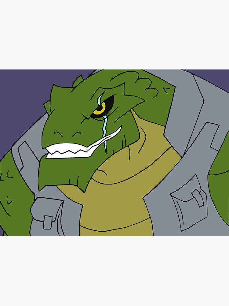 "Killer Croc" Sticker by Kade1064 | Redbubble