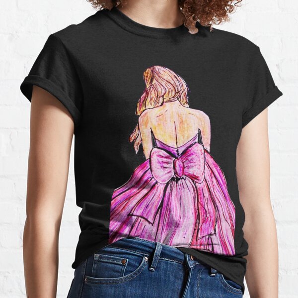 Girl In A Dress Classic T-Shirt