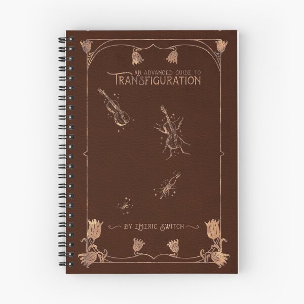 Item preview, 'An Advanced Guide to Transfiguration' Journal designed and sold by chemicalpixie.
