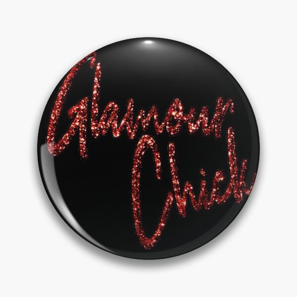 Item preview, Glitter lettering glamor chick typography designed and sold by GlamourChick.