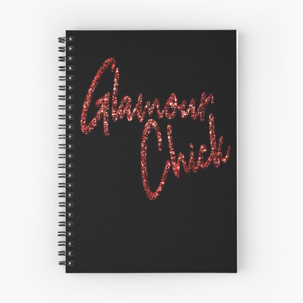 Item preview, Glitter lettering glamor chick typography designed and sold by GlamourChick.