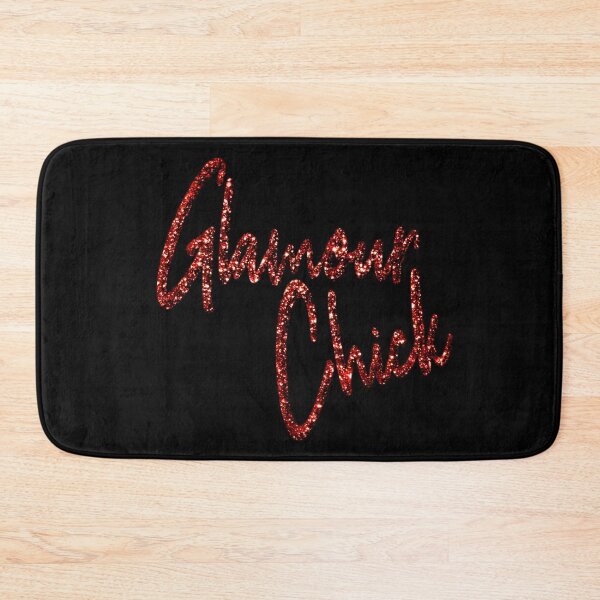 Item preview, Glitter lettering glamor chick typography designed and sold by GlamourChick.