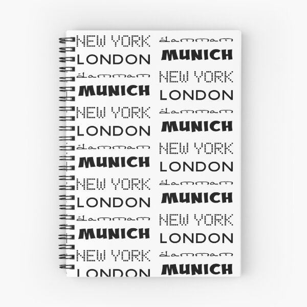 Item preview, New York, London, Dammam, Munich designed and sold by Twenty Twenty Visions.