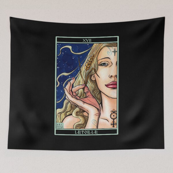 Item preview, the star - l'etoile tarot designed and sold by Anna R. Carrino.