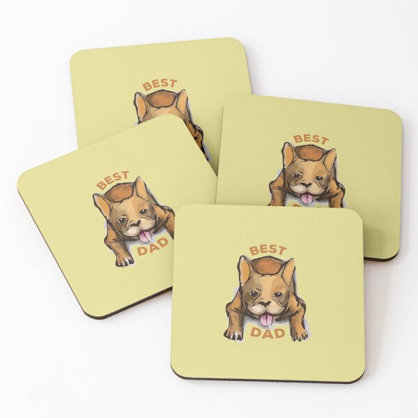 Item preview, French Bull Dog Best Dad designed and sold by So Witcasm ?.