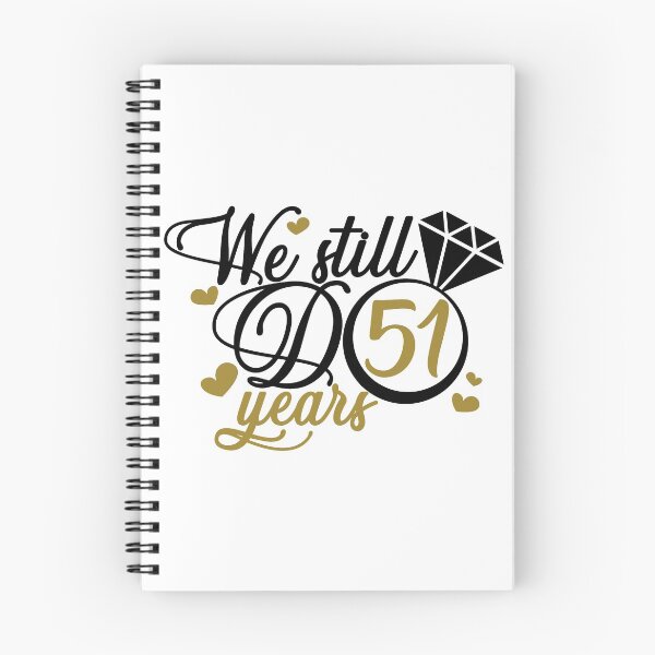 Item preview, We still do 51 years. 51st anniversary designed and sold by mintandbeer.