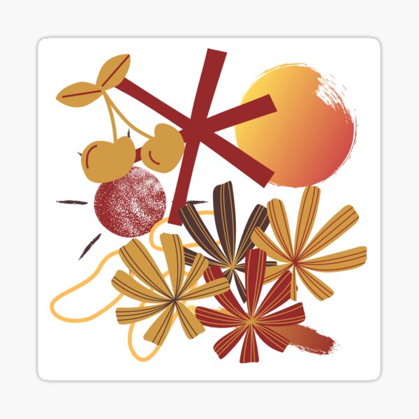 Automne illustration Sticker