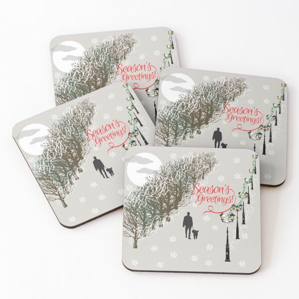 Item preview, Christmas Season's Greetings Winter Walk.  designed and sold by mpandam.