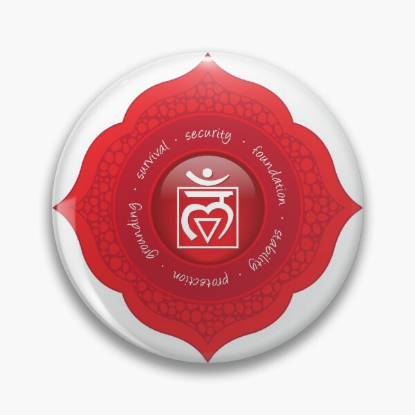 Item preview, Root Chakra Mandala - 54 RWBG designed and sold by chakraplaza.
