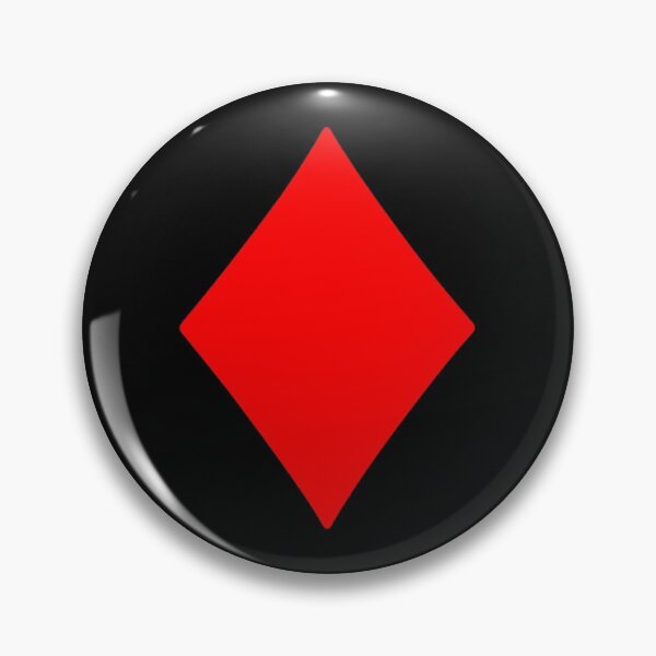 Item preview, Minimal Diamond Card Symbol (Only Front Print) designed and sold by MinimalDM.