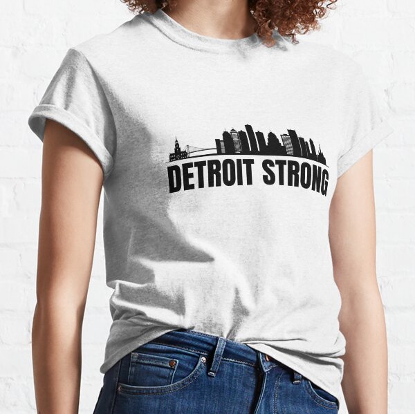 Detroit T-shirts: Detroit Strong as Steel T-shirt by Detroit 