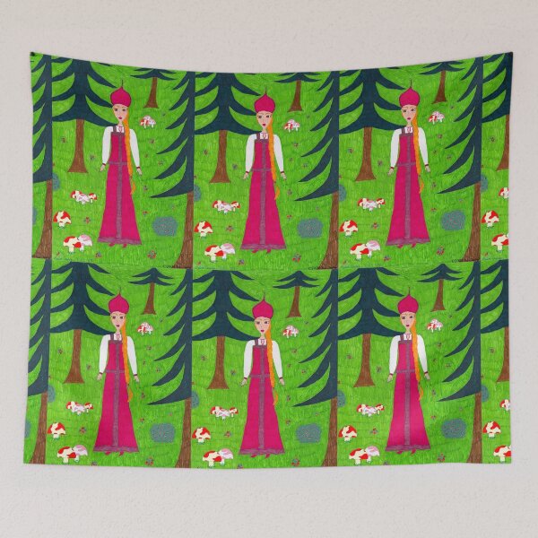 Item preview, Mushroom Forest designed and sold by DebiCady.