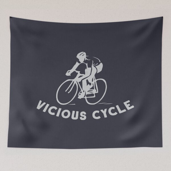 Item preview, Vicious Cycle Cycling Design designed and sold by SharksOnShore.