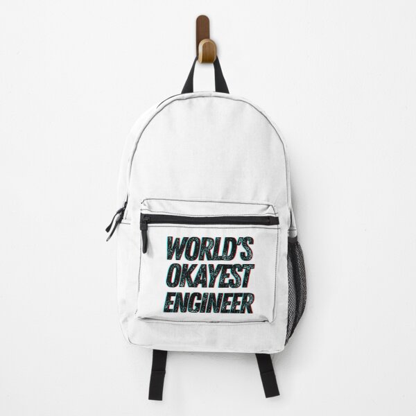 Item preview, World's Okayest Engineer designed and sold by The Little Wood Cottage.