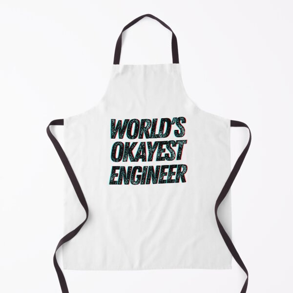 Item preview, World's Okayest Engineer designed and sold by The Little Wood Cottage.