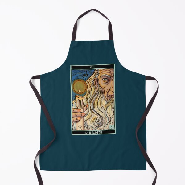 Item preview, hermit tarot designed and sold by Anna R. Carrino.
