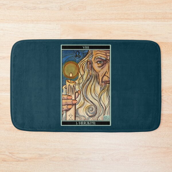 Item preview, hermit tarot designed and sold by Anna R. Carrino.