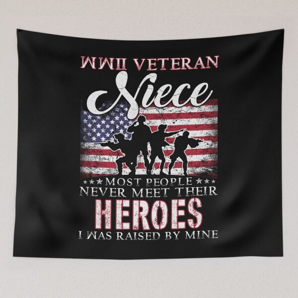 Item preview, WWII Veteran Niece Most People Never Meet Their Heroes designed and sold by TimoJohnson78.