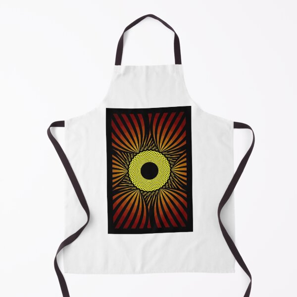 Item preview, Center Rosette Mandala (Red and Yellow Gradient) designed and sold by Ludogorek.