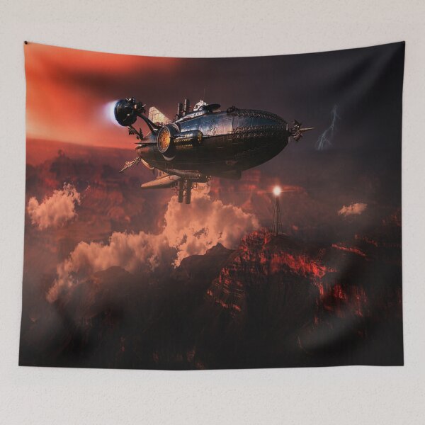 Item preview, steampunk ship designed and sold by trickydee.
