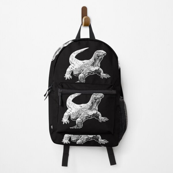Item preview,  Komodo Dragon White Print  designed and sold by designsasstultd.