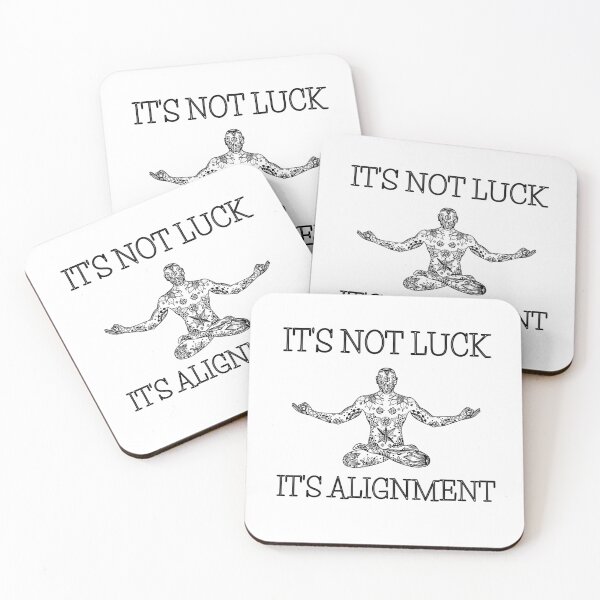 Item preview, It's not Luck, It's Alignment designed and sold by TheStudioBee.