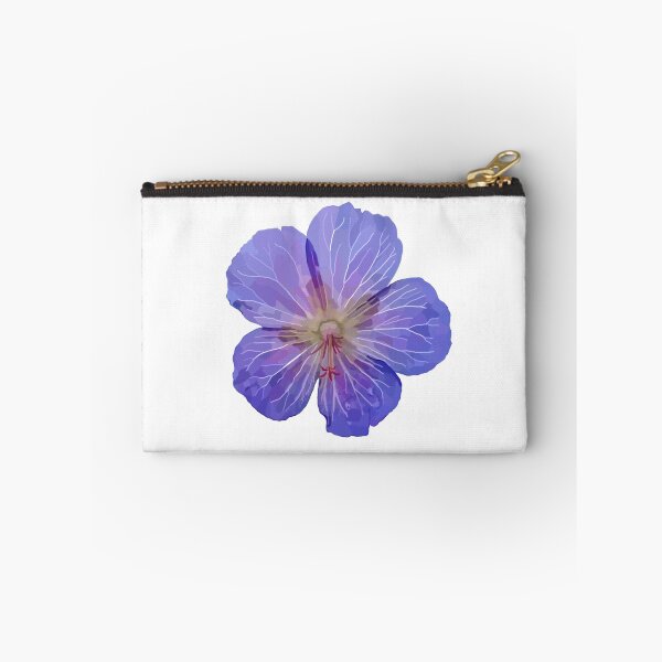 Item preview, Purple Cranesbill Wildflower designed and sold by Scat the cat.