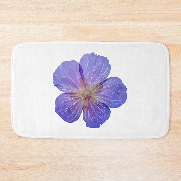 Item preview, Purple Cranesbill Wildflower designed and sold by Scat the cat.