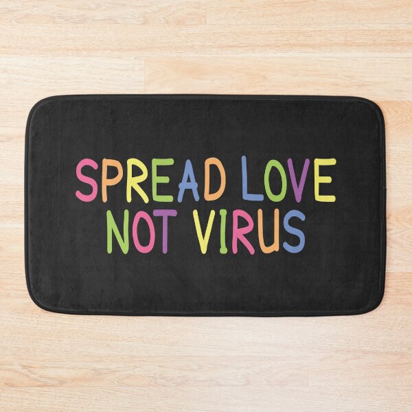 Item preview, Spread Love Not Virus anti CORONA awareness designed and sold by SweetLog.