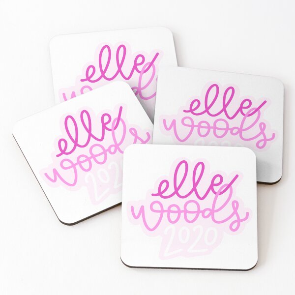 Artikelvorschau, Handschriftlicher Aufkleber 'Elle Woods 2020' entworfen und verkauft von TayDesignCo.